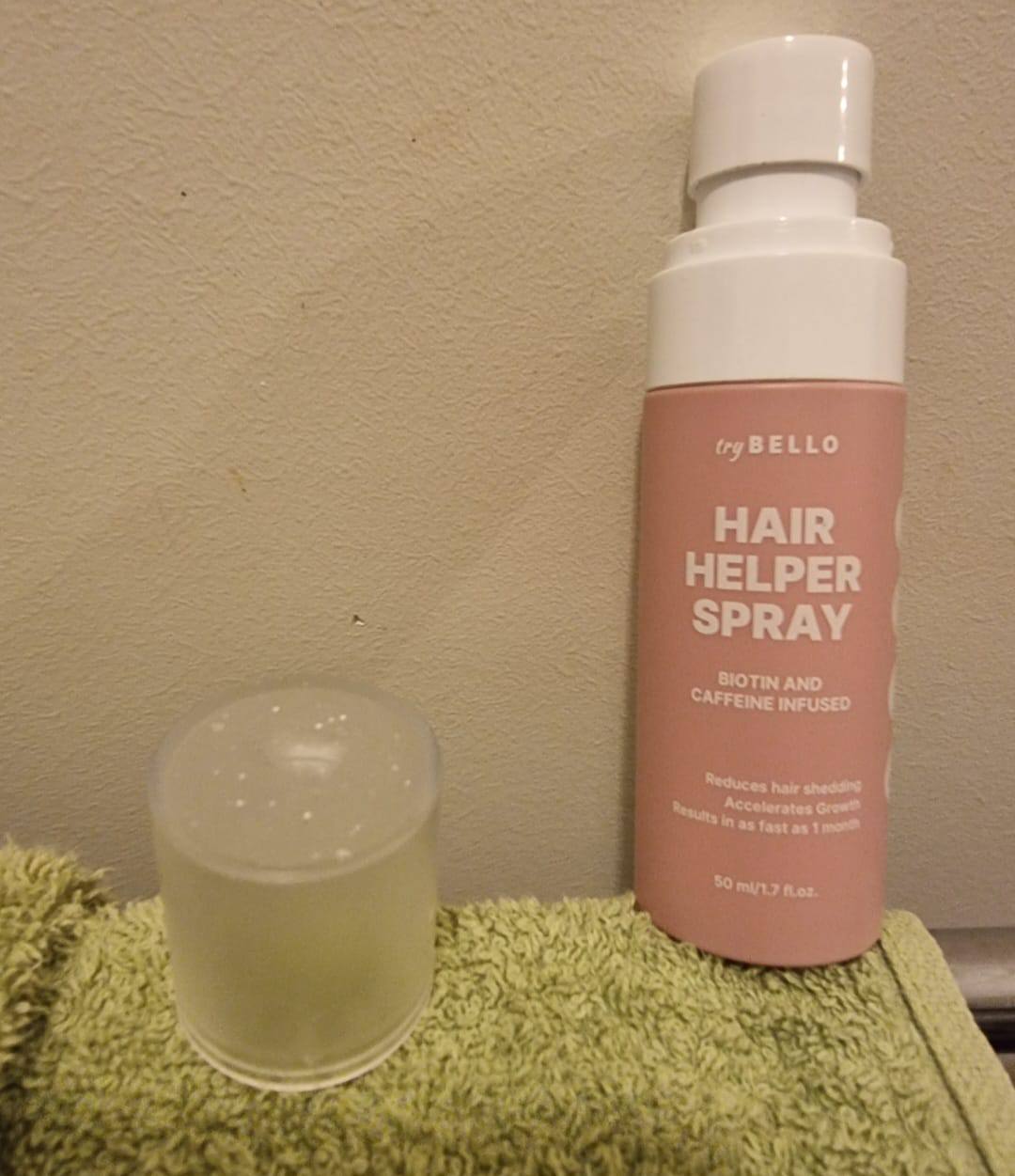 Silvana R. review of Bello Hair Helper Spray image 1 out of 1